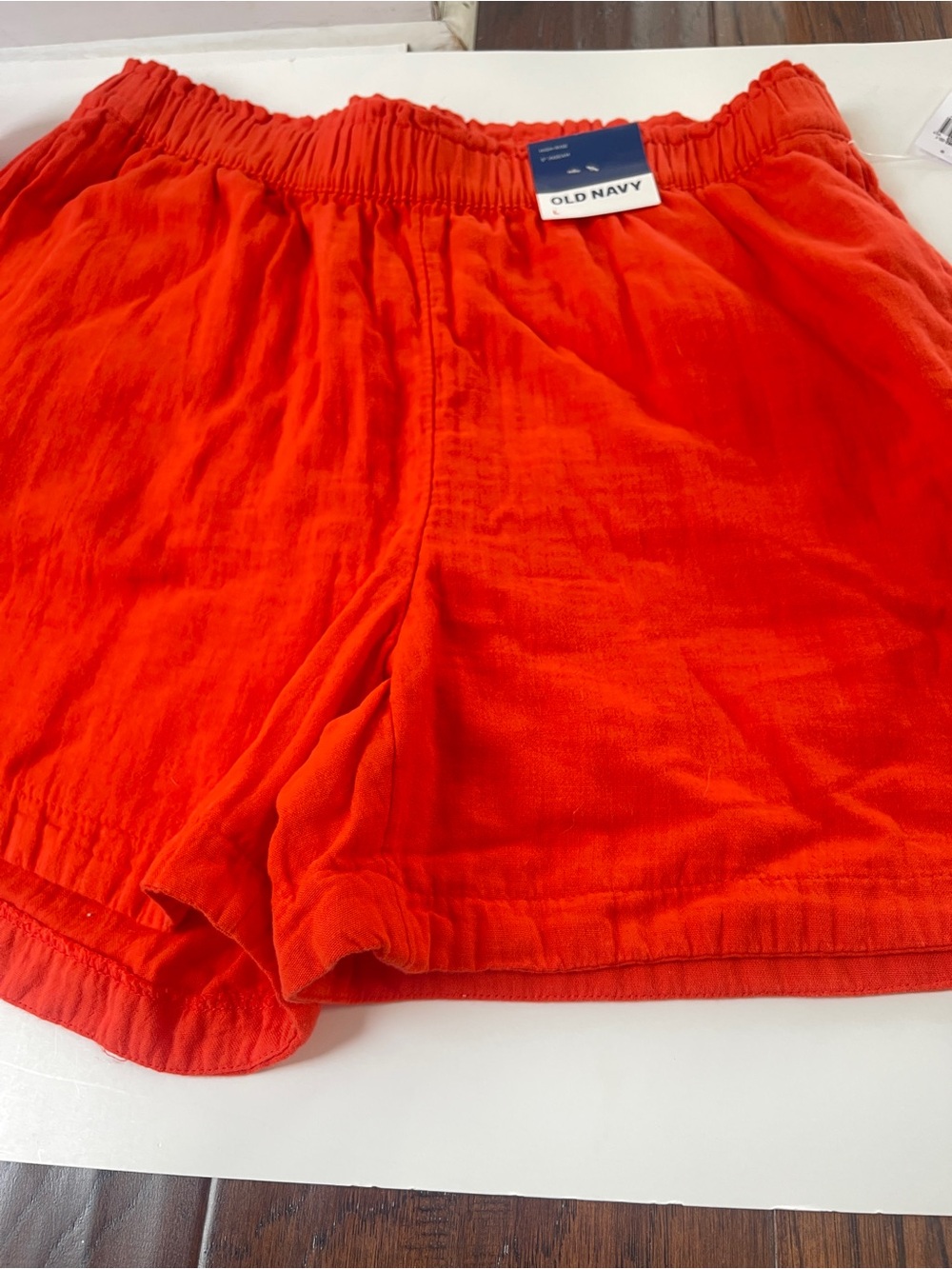 Old Navy Women's High-Rise Large Crinkle Gauze 4 -5 inch Shorts Lot Of 3 - Picture 2 of 4